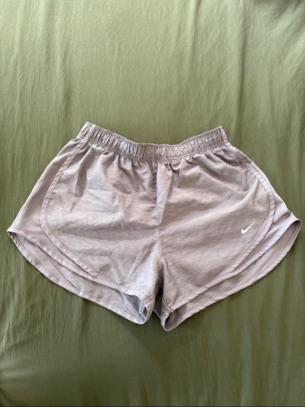 Nike Women's Grey Running Shorts - Lightweight Athletic Shorts